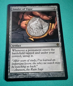 Amulet of Vigor - Worldwake - MTG - Magic the Gathering - Image 1