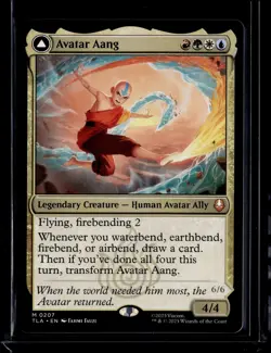 Avatar Aang - 207 - TLA - NM - MTG Magic the Gathering - Image 1