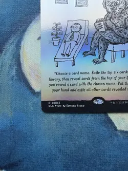 Demonic Consultation - Secret Lair Foil Encyclopedia of Magic Mtg R0004 NM-M - Image 4