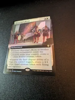 Historian's Boon Extended FOIL NM/M Dominaria Commander MTG Magic the Gathering - Image 1