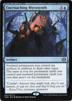 MTG Encroaching Mycosynth (47) | NM | Phyrexia: All Will Be One {ONE} - Image 1