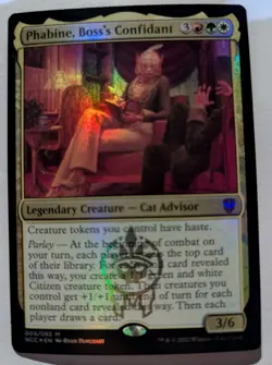 Phabine, Boss's Confidant Foil Mythic MTG Magic - Image 1