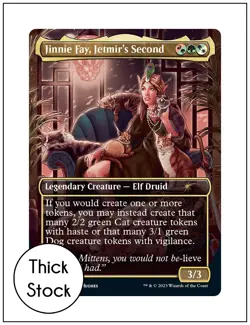 1x Jinnie Fay, Jetmir's Second, Thick Stock Display - Secret Lair Drop, MTG NM - Image 2