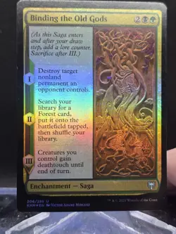 Binding the Old Gods #206 Kaldheim Foil Uncommon - Image 1