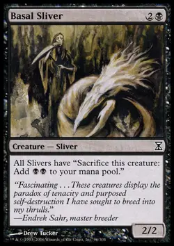 Basal Sliver - Time Spiral #96/301 MTG Magic The Gathering - Image 1