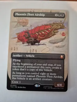Phoenix Fleet Airship (Borderless) 0323 Avatar: The Last Airbender TLA - MTG NM - Image 1