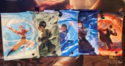 Mtg Avatar The Last Airbender Promo Dice Bags X5 - Image 1