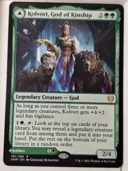 Kolvori, God of Kinship - Kaldheim - Magic the Gathering MTG Nice! - Image 1