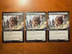 3x Thieving Varmint Ext. Art MTG Outlaws Of Thunder Junction Commander NM-M 59 - Image 1