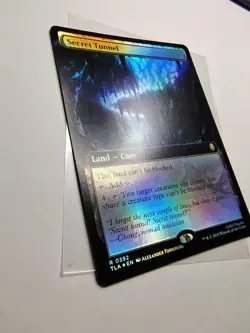 Secret Tunnel Extended FOIL MTG Avatar *IN HAND* - Image 1