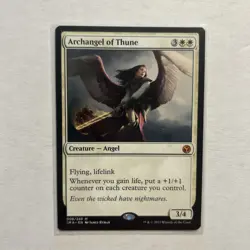 Archangel of Thune Iconic Masters NM/LP MTG English - Image 1