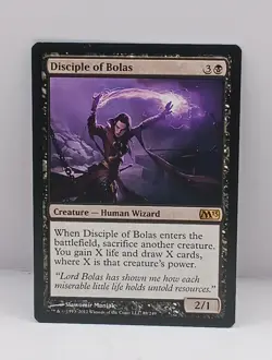 Disciple of Bolas Magic 2013 / M13 Black Rare MTG - NEAR MINT - Image 1