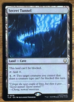 MTG Avatar: The Last Airbender, Secret Tunnel - Image 1