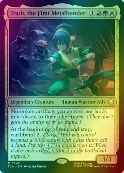 Toph, the First Metalbender - Foil - Avatar: The Last Airbender - TLA R 0247 - Image 1