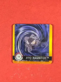 1999 Artbox Pokemon Action Flipz Premier Edition Gastly & Haunter #14 - Image 1
