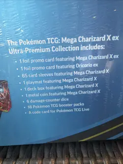 Pokemon Mega Charizard X ex Ultra-Premium Collection Box Sealed - Image 3