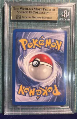 1999 Pokemon Game Base Set #58 Yellow Cheeks Pikachu BGS 9.5 GEM MINT - Image 2