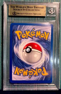 1999 Pokemon Game Base Set #58 Yellow Cheeks Pikachu BGS 9.5 GEM MINT - Image 3