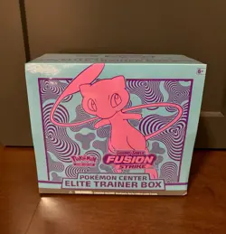 Pokemon Center Fusion Strike Elite Trainer Box ETB Sealed - Image 1