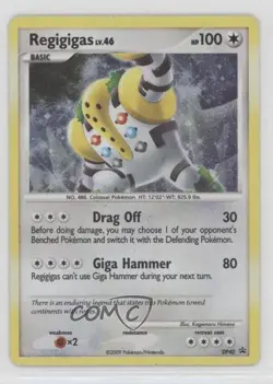Regigigas Pokemon Diamond & Pearl Black Star Promo #DP40 2007 - Image 1