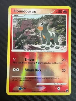 Pokemon TCG Houndour 69/106 Reverse Holo Great Encounters Diamond & Pearl NM - Image 1