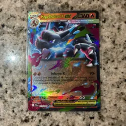Pokemon MEGA CHARIZARD X EX 013/094 - Phantasmal Flames - ULTRA RARE HOLO - MINT - Image 1
