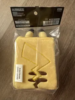Pikachu Plush Deck Box Japanese Pokemon Center Exclusive Sealed - Image 3