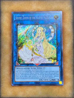 Yugioh Selene, Queen of the Master Magicians BLCR-EN092 Secret Rare 1st Ed NM - Image 1