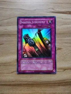 Yu-Gi-Oh - Solemn Judgment - Super Rare / Holo - RP01-EN045 - Image 1
