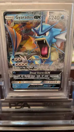 PSA 10 Gyarados Gx 18 2017 Pokemon Sun & Moon Crimson Invasion New Cert Low Pop - Image 2