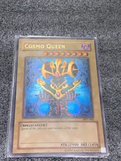 Yugioh Cosmo Queen MP1-002/ Millenium Shield MP1-001 Both Heavy Play McDonalds - Image 2
