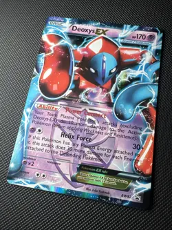 Deoxys EX (Team Plasma) BW82 Black & White Holo 2012 Pokemon Card MINT - Image 2