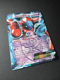 Deoxys EX (Team Plasma) BW82 Black & White Holo 2012 Pokemon Card MINT - Image 3