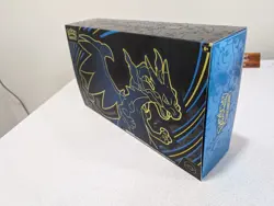 Mega Charizard X ex UPC Mat, Card Boxes, Coin, and Sleeves - Phantasmal Flames - Image 1
