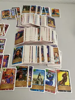 Redemption 600+ Card Game Lot Bible Religious Christian Family Cactus Vintage NM - Image 2