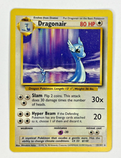 Pokemon TCG Dragonair Base Set Rare Card 18/102 - Image 1