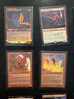 Lot of 18 Rare Red MTG Magic the Gathering Cards - Commander NM - Image 2