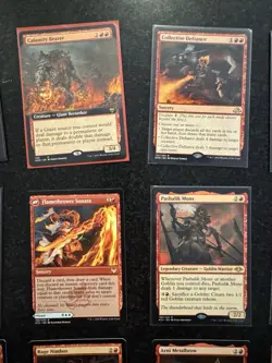 Lot of 18 Rare Red MTG Magic the Gathering Cards - Commander NM - Image 3