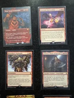 Lot of 18 Rare Red MTG Magic the Gathering Cards - Commander NM - Image 4