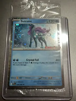 Suicune GameStop Stamped Promo Card 026/094 (New & Factory Sealed) - Image 1