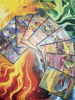 Pokemon Mega Evolution Double Rare Full Set (9 Cards) - Image 1