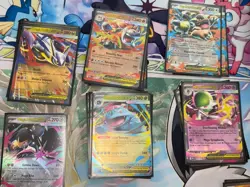 Pokemon Mega Evolution Double Rare Full Set (9 Cards) - Image 3