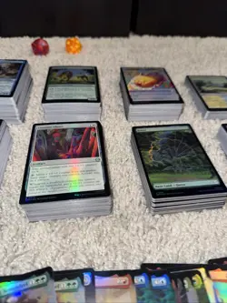 1427x Card Lot- Spider-Man Collector Set Foil Rare Extended Borderless Comic Web - Image 4