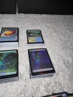 1427x Card Lot- Spider-Man Collector Set Foil Rare Extended Borderless Comic Web - Image 5