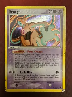 DEOXYS [Normal Forme] 16/107 EX Deoxys THEME DECK HOLO rare Pokemon card - Image 1