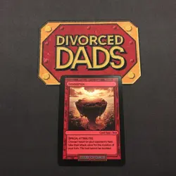 Divorced Dads Court of Chaos - Indigestion - Discontinued card - Image 1