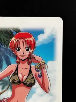 Nami ONE PIECE Plastic Card BANDAI #87 Japanese JAPAN Very Rare 2003 - Image 3