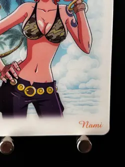 Nami ONE PIECE Plastic Card BANDAI #87 Japanese JAPAN Very Rare 2003 - Image 5