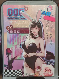 Bunny Goddess Carnival 2 Card Goddess Story Anime, Waifu AR AR-006 - Image 1