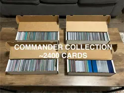 MAGIC MTG COMMANDER COLLECTION ~2400 CARDS - BRACKET 3 - SEE DESCRIPTION - Image 1